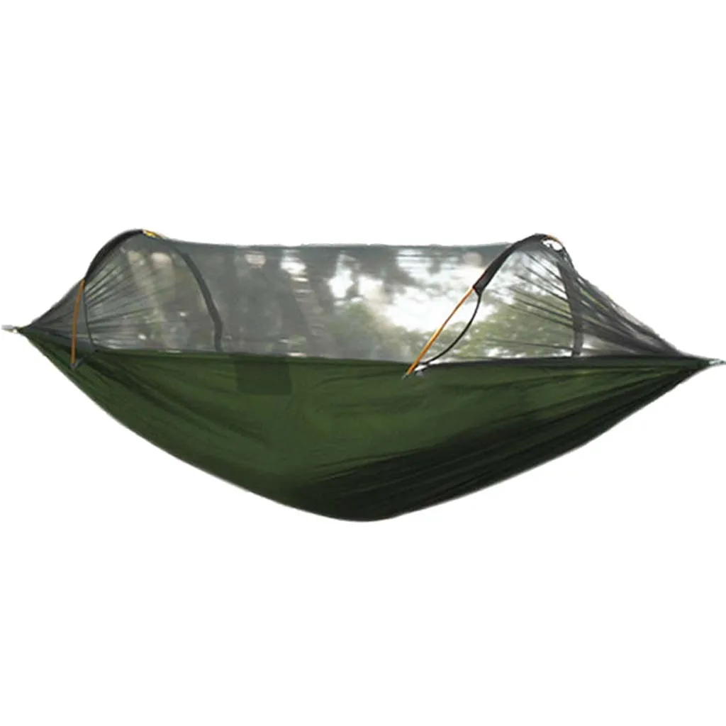 Camping Hammock , Hammock Tree Straps and Carabiners, Portable Parachute Nylon Hammock for Camping, Backpacking, Travel
