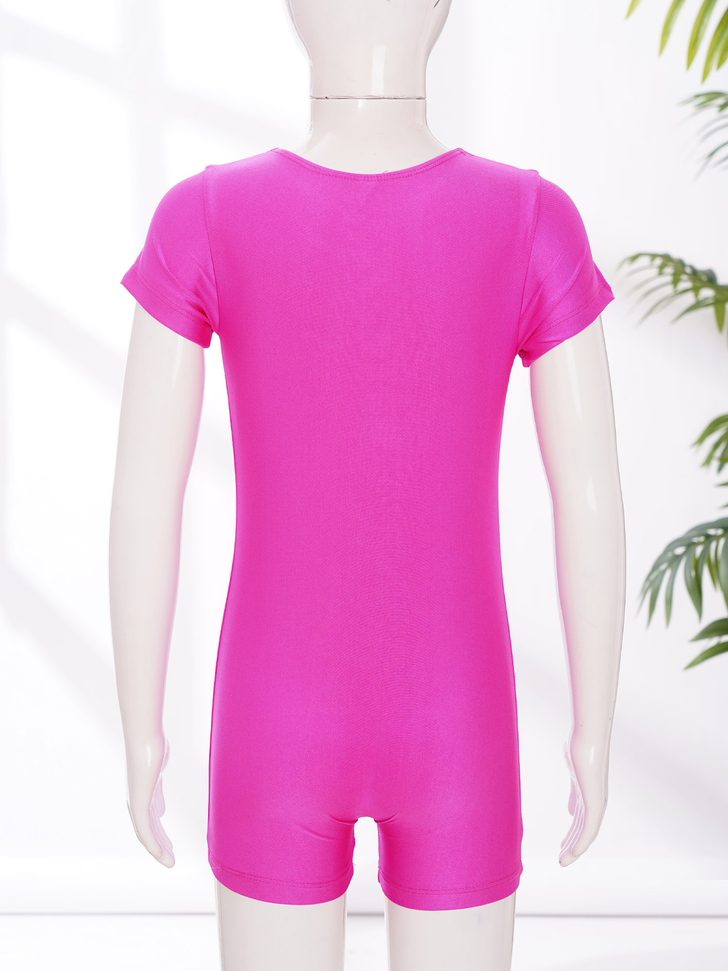 Kinder Mädchen Ballett Trikot Bodys Ballett Kostüm Kurzen Ärmeln Ballett Dance Gymnastik Trikot Overall Unitard Dancewear – Detail 28