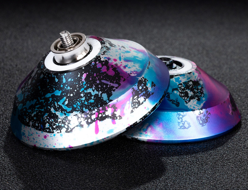 Yoyo Professional Magic Metal Yoyo With 10 Ball Bearing Alloy Aluminum High Speed Unresponsive Yoyo Classic Toys For Kids