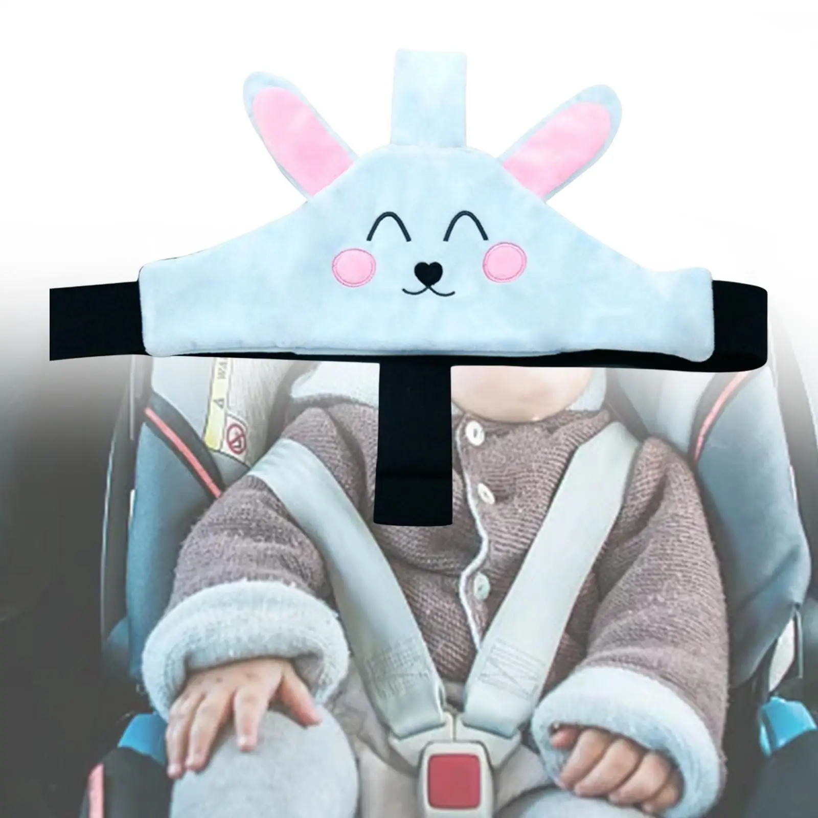 Car Seat Head Support Infant Baby Soft Slumber Sling Fit for Children