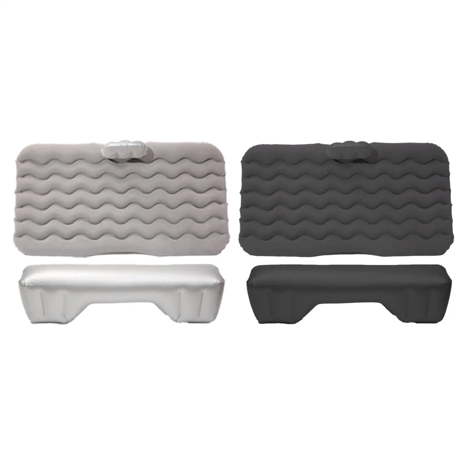 Back Seat Air Mattress Pad Inflatable Rest Cushion Bed Mat Outdoor SUV Tent