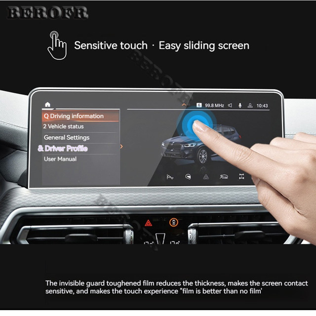 Amazon.com: GZGZ Car GPS Navigation LCD Screen TPU Film,for