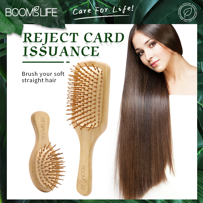 Best of Bamboo Hair Brush Women Styling Hair Comb Hairbrush Wide Teeth Bamboo Combs For Hair Smooth Massage Scalp Brush Barber Comb Reviews & Tips