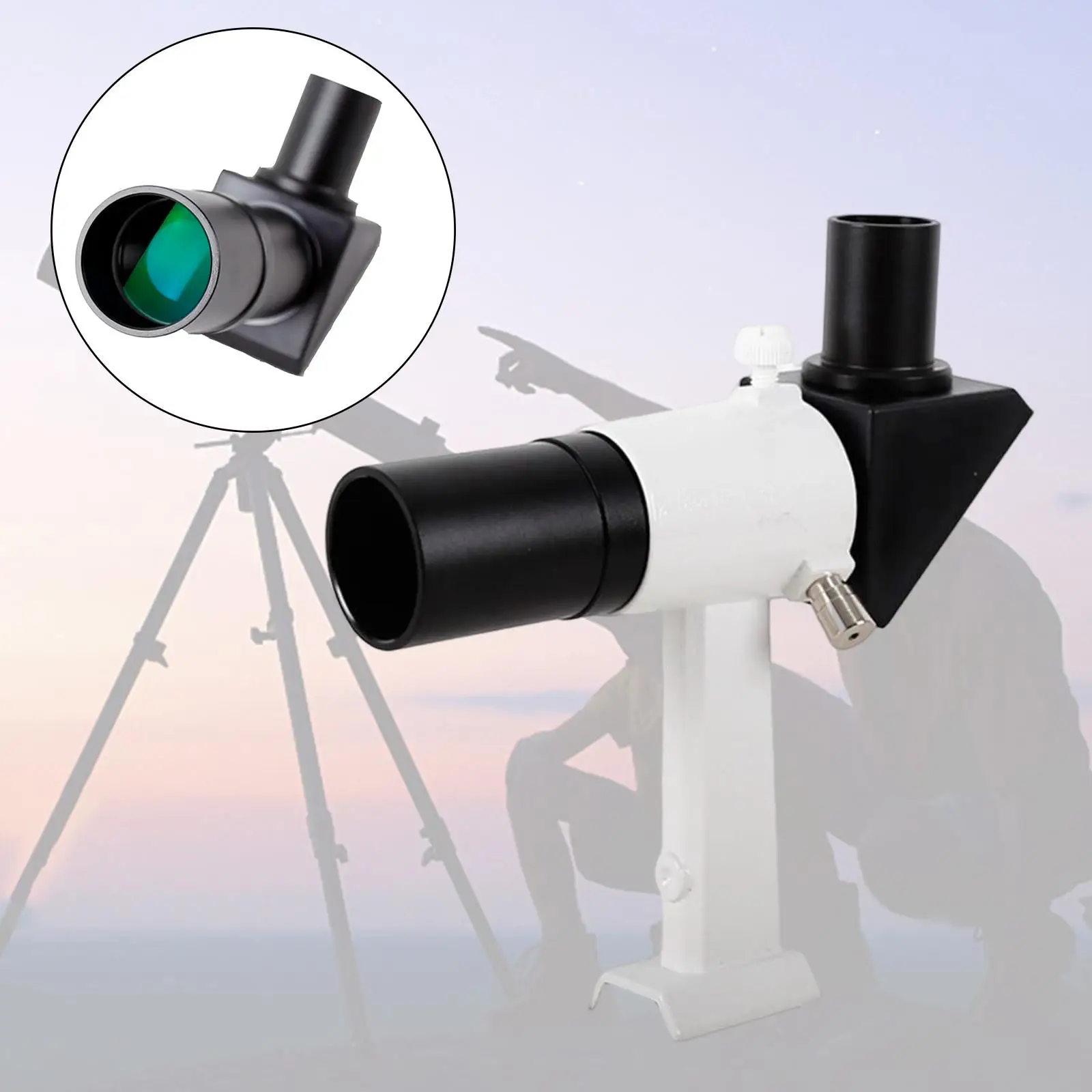 Telescope  6x30 90 Degree Astronomy Angle Plastic Achromatic Bracket