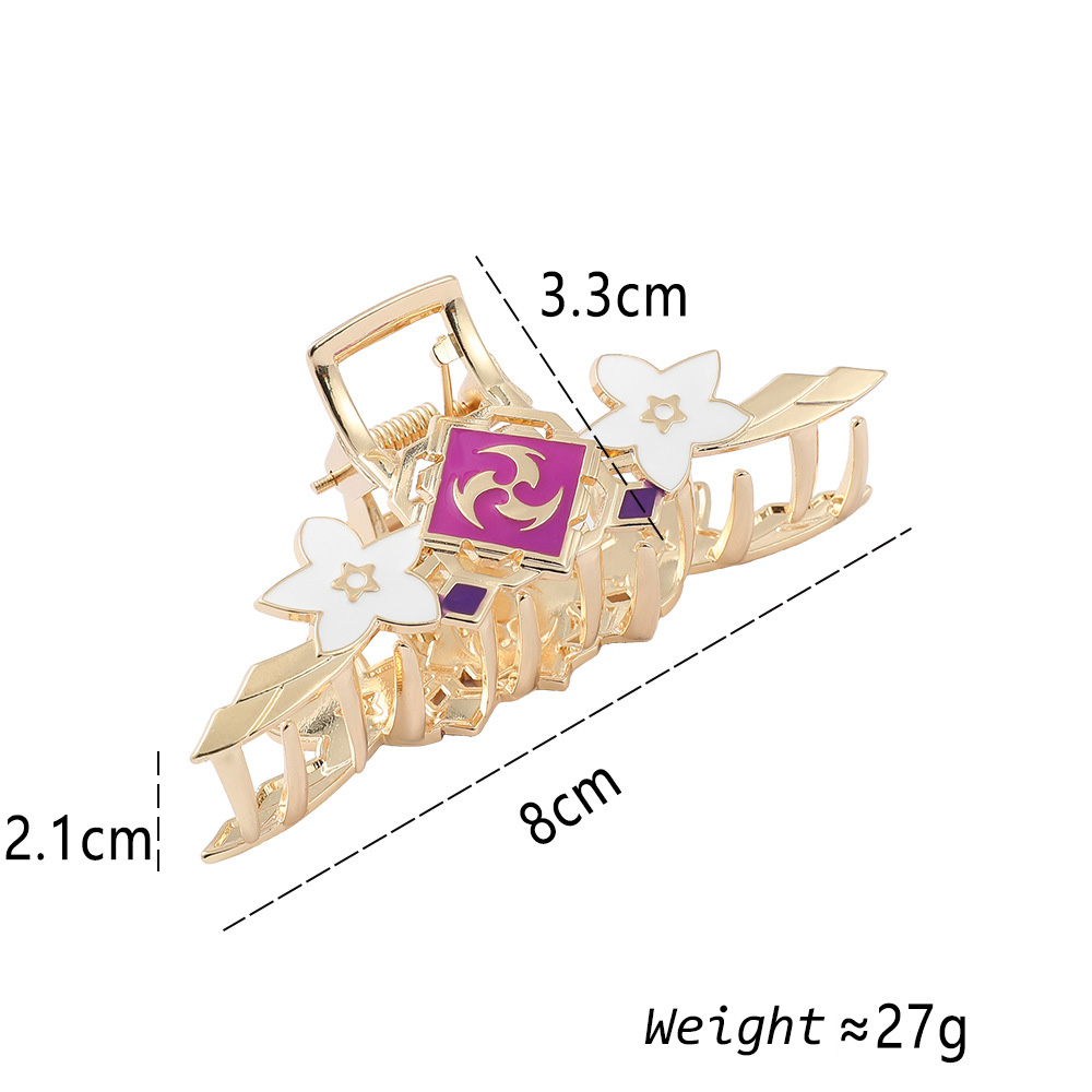 Аксессуары для волос аниме Genshin Impact крабик для волос, летние розовые  милые аксессуары для волос, заколка для волос,заколки для волос украшения |  AliExpress