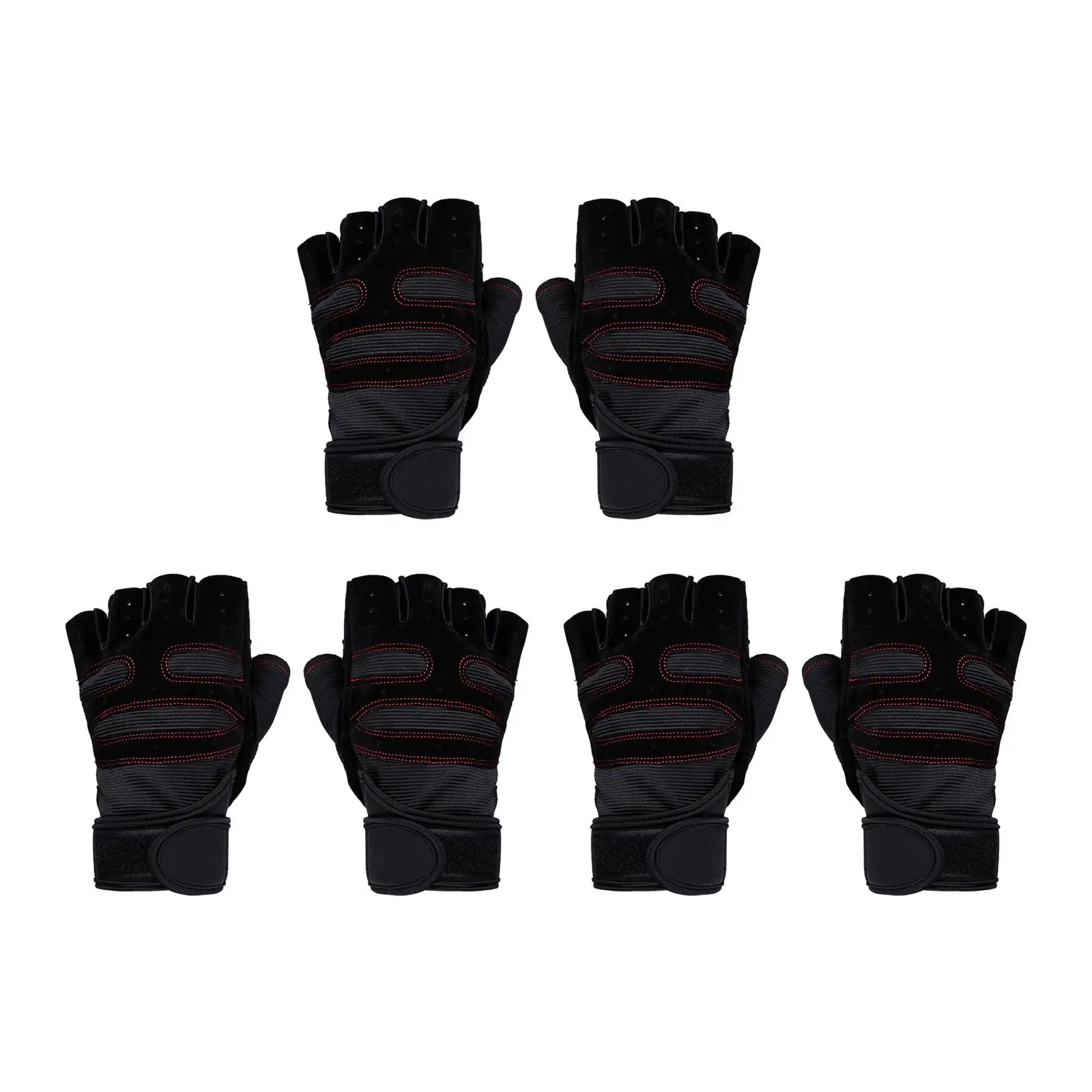 Weight Lifting Gloves for Pull Ups Cycling Workout Wrist Unisex