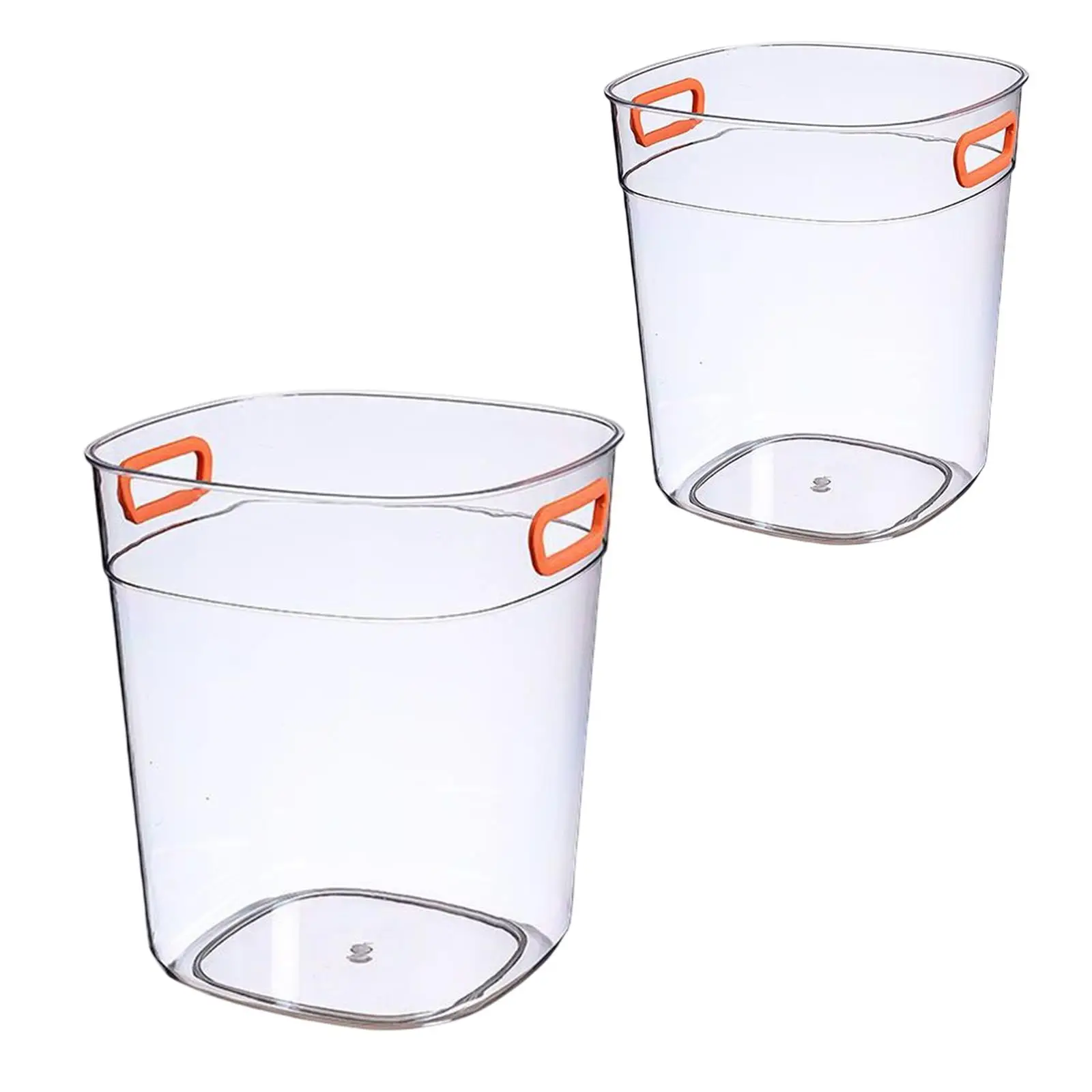 Beverage Chilling Tub Ice Container Round Wine Bucket for Bar Home KTV Clubs