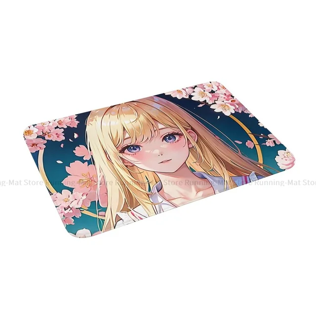 Chamada da noite anime nazuna nanakusa antiderrapante capacho sorriso  tapete sala de estar quarto tapete interior ao ar livre decorativo -  AliExpress