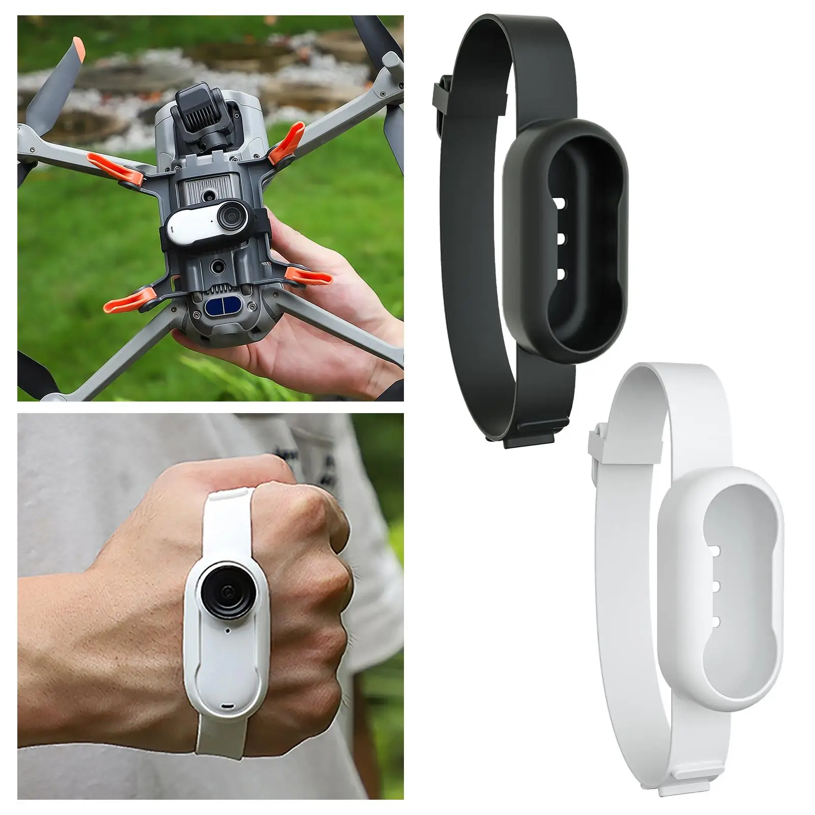 Silicone Protective Cover Drone Strap Camera Protective Sleeve Multifunctional Strap for Go 3 Sports Camera Dustproof Accessory