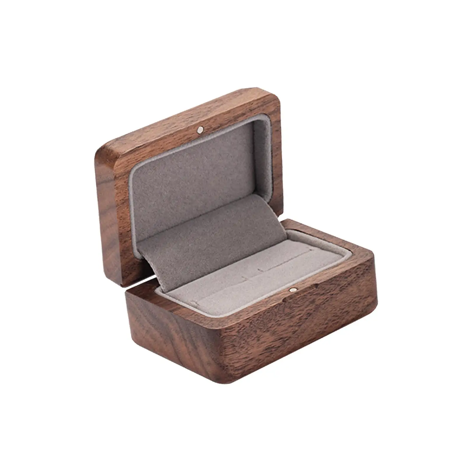Wooden Ring Box Ring Gift Box Wedding Ring Box Wooden Ring Holder for Ceremony Engagement Anniversary Proposal Birthday Gift