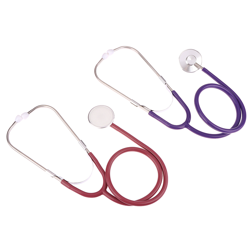 Portable Double Head Stethoscope Professional Cardiology Doctor Medical Equipment Student Vet Nurse Device