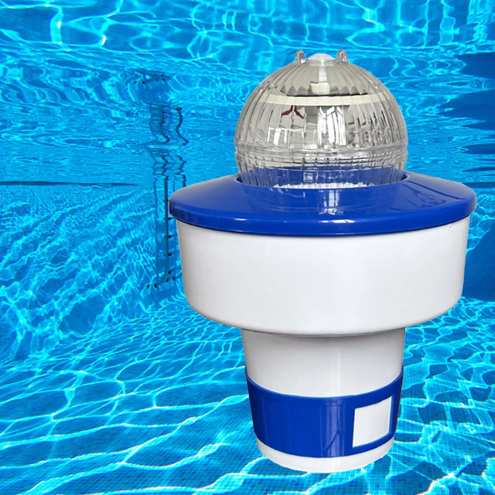 Pool Floating Chlorine Dispenser Chemical Dispenser for Hot Tubs above Ground Pool Swimming Pool Fountain Large and Small Pools