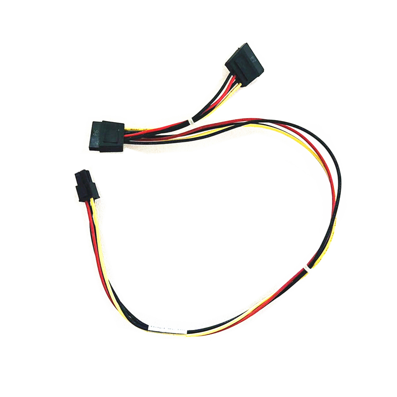 4Pin Zu 2-Port 3-Port HDD SSD SATA Steckdose Kabel Conector Für HP 6000 6200 6300 8000 8100 8200 Computer Mainboard ATX NETZTEIL – Detail 2