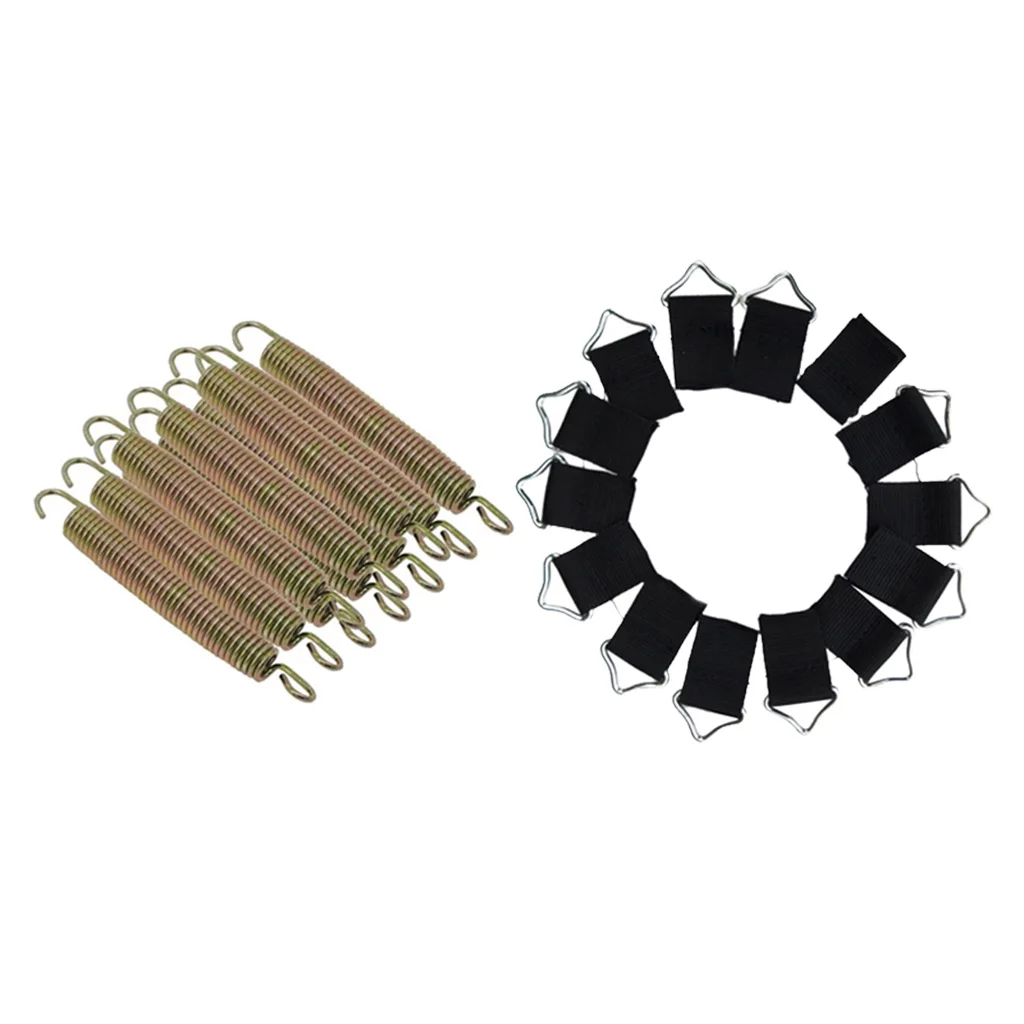 Trampoline Replacement Springs Round  Bed V-rings Accessories Repair Kits