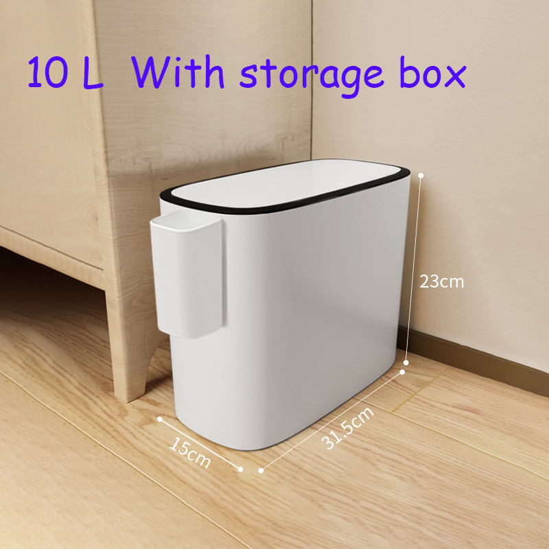 Title 28, 14L Bathroom Waste Bins Press type trash can wi...