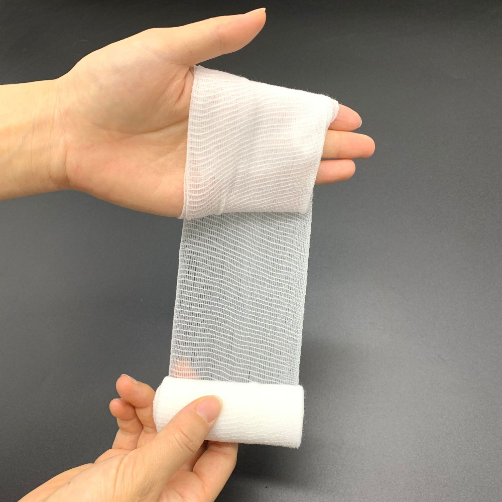 7,5 cm x 4,5 m 10 teile/los PBT Elastische Bandage Medizinische Versorgung Konforme Erste Hilfe Gaze Für Wundauflage Notfall pflege Baumwolle – Detail 5