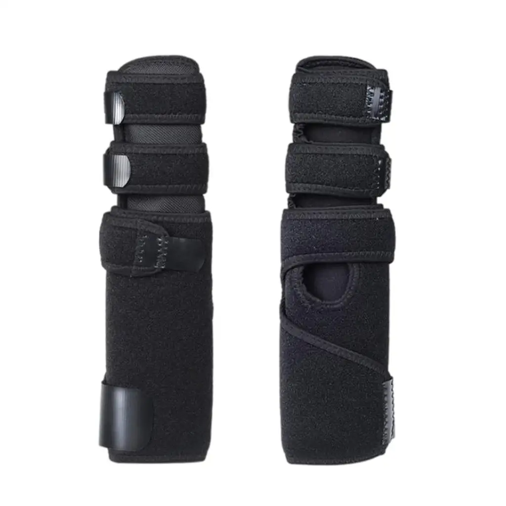 Breathable Adjustable Carpal Tunnel Wrist Support Brace Exercise Gym 3 Straps Metal Finger Splint Stabilizer Arm Protection