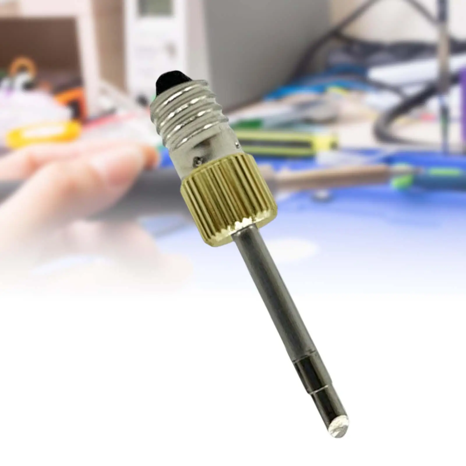 Welding Soldering Tips USB Soldering Iron Head Replacement Threaded Soldering Tip Fits for E10 Interface Soldering Iron