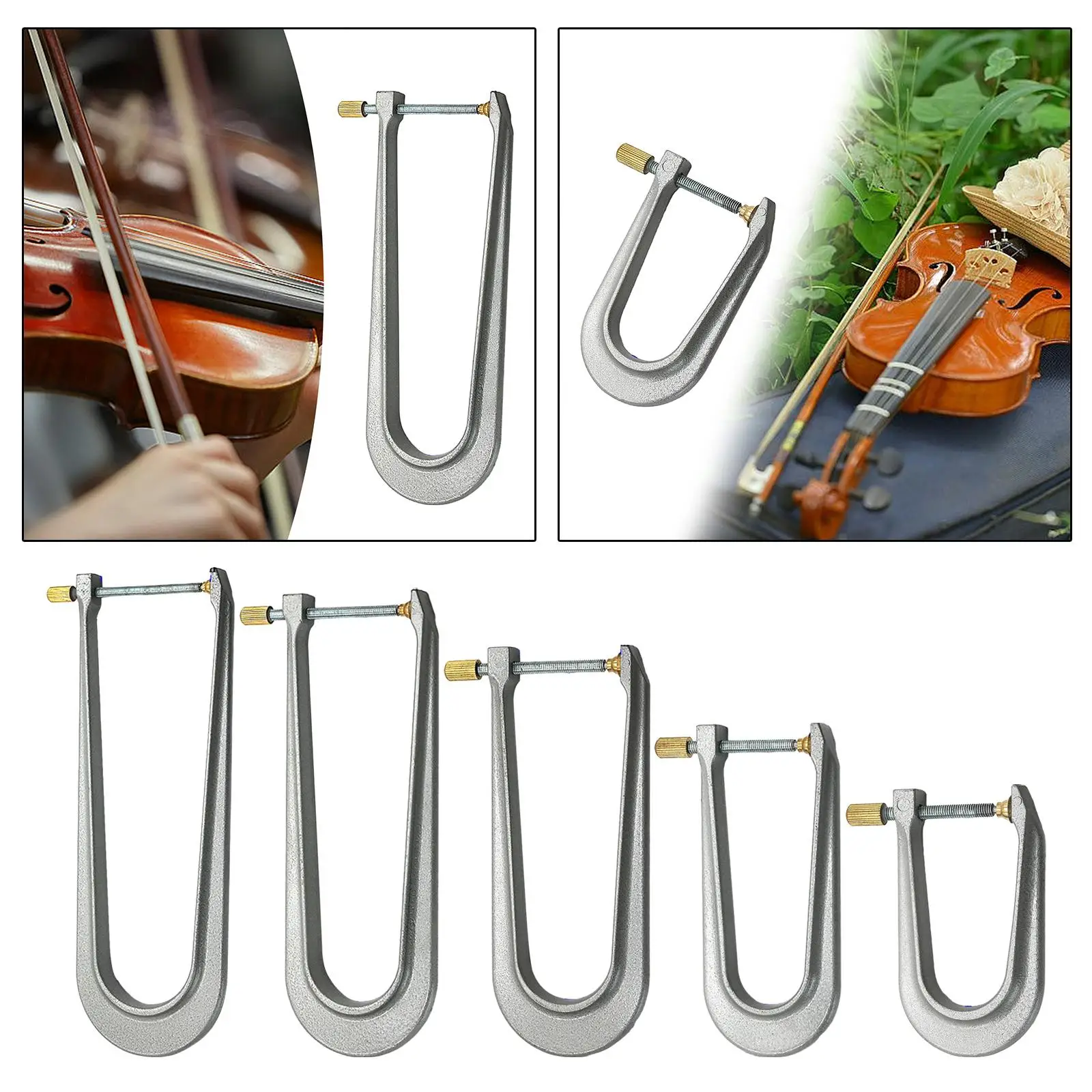 Violin Beam Clamp Metal Parts Replacement Easy to Use Universal Bracing Bonding Tools Beam Production and Repair Tools Durable