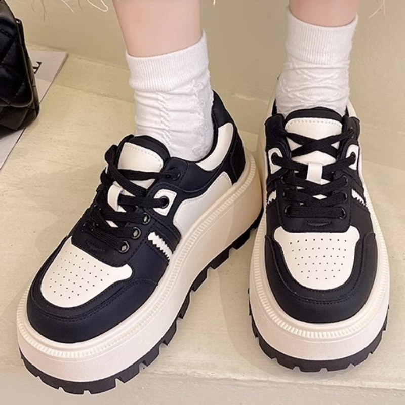 Fashion Sneakers with Thick Sole for Women - true deals club