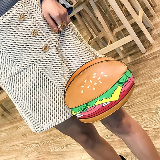 Cute French Fries Box Shaped Handbag and Purse for Women Fast Food Modeling  Designer Shoulder Bag Young Girls Day Clutch Gifts