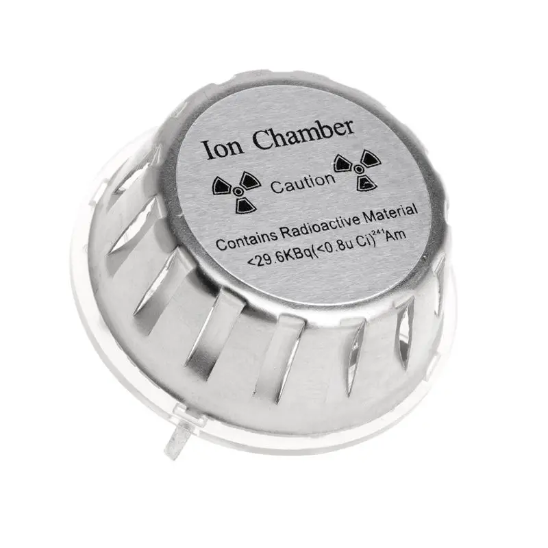 Ion Chamber Metal Geiger Counter Check Test Source Smoke Detector Sensor 