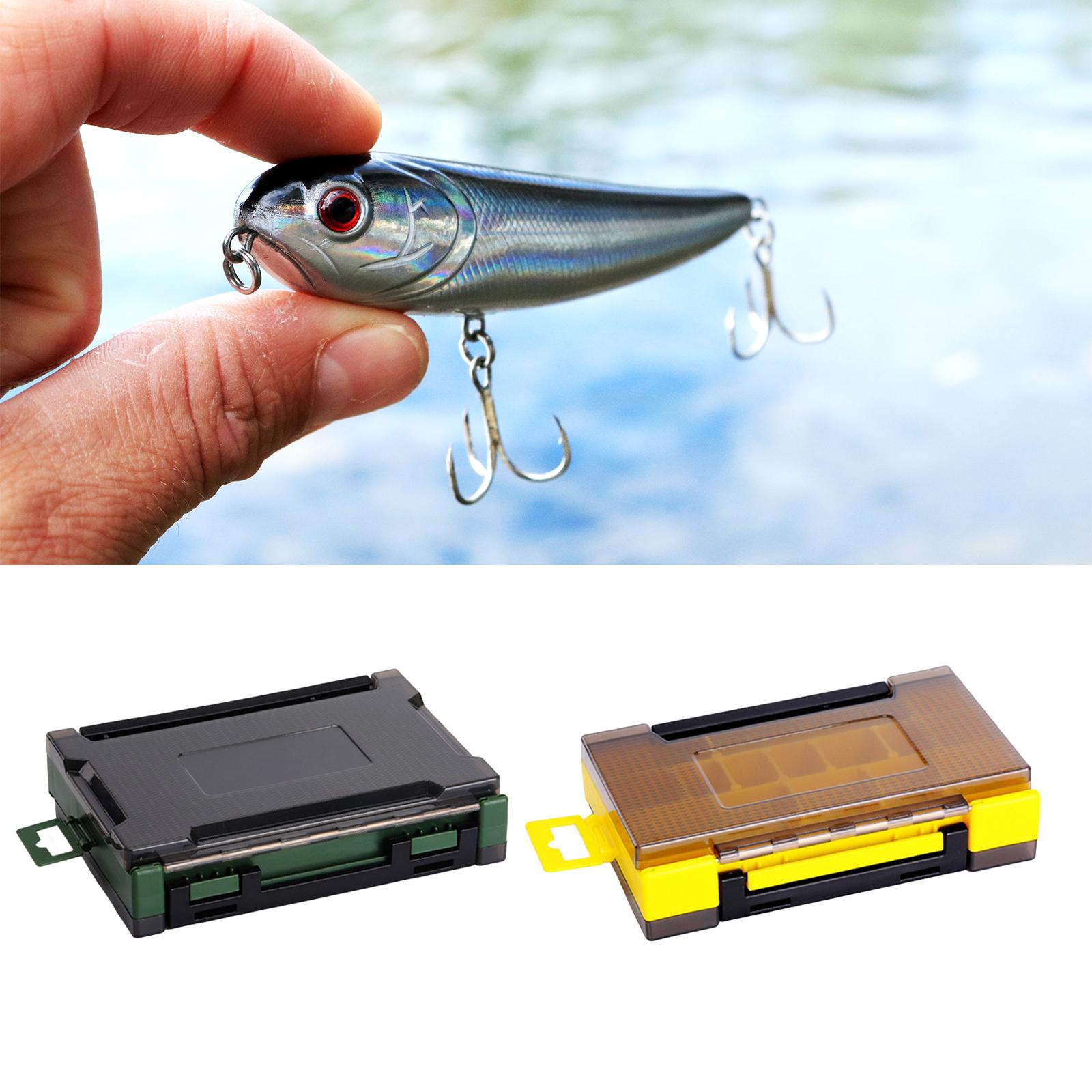 Fishing Tackle Box Adjustable Dividers Portable Fishing Gear for Fishing Hook Parts