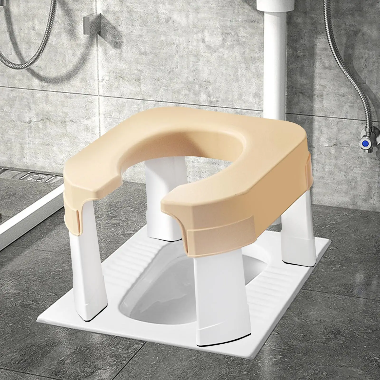 Squat Potty Multifunctional Assistance Compact Bathroom Squating Stool Stool Footrest for Bathroom Toilets Potty