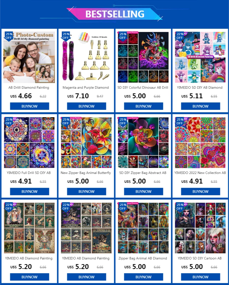 Full Square Round With AB Drill Embroidery Mosaic 5D DIY Diamond Painting Kits Cartoon Little Girl Doll Home Decor Christmas Art