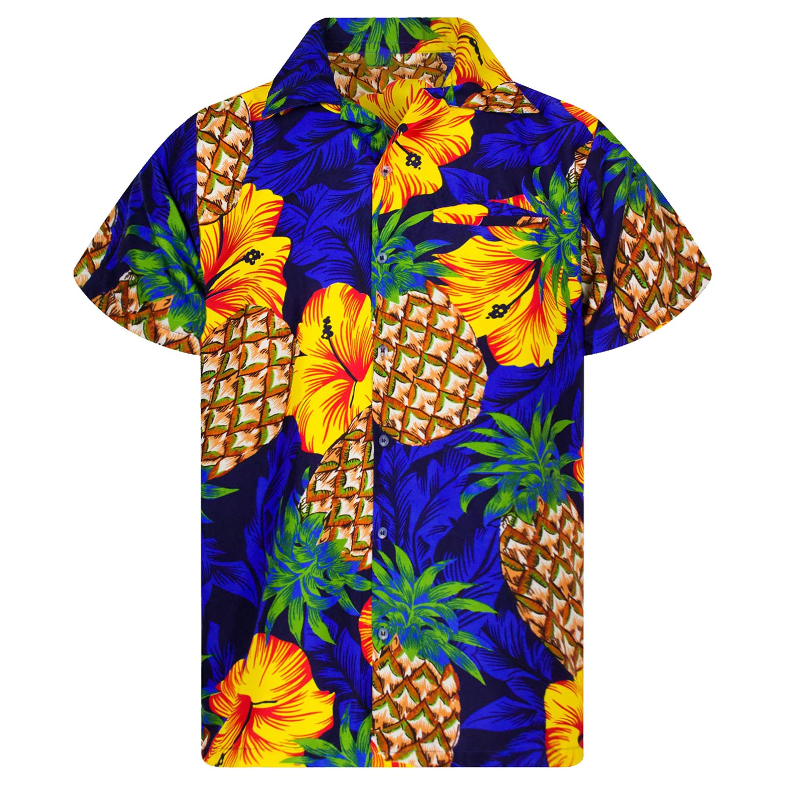 Title 25, Women Hawaiian Shirts Tropical Floral Pineapple...