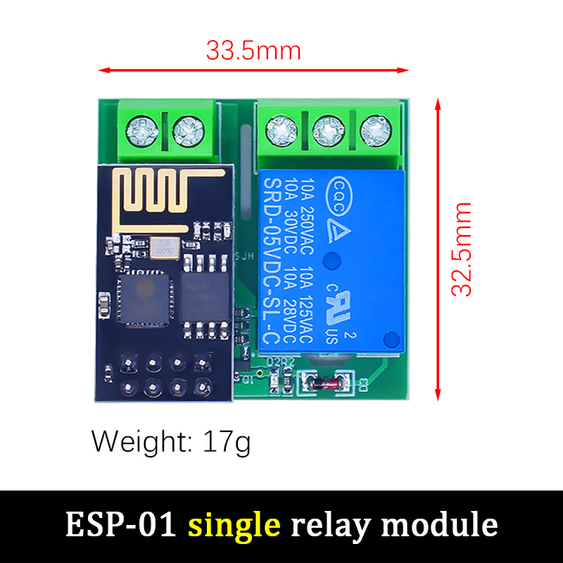 Esp8266 duplo canal wifi módulo de relé