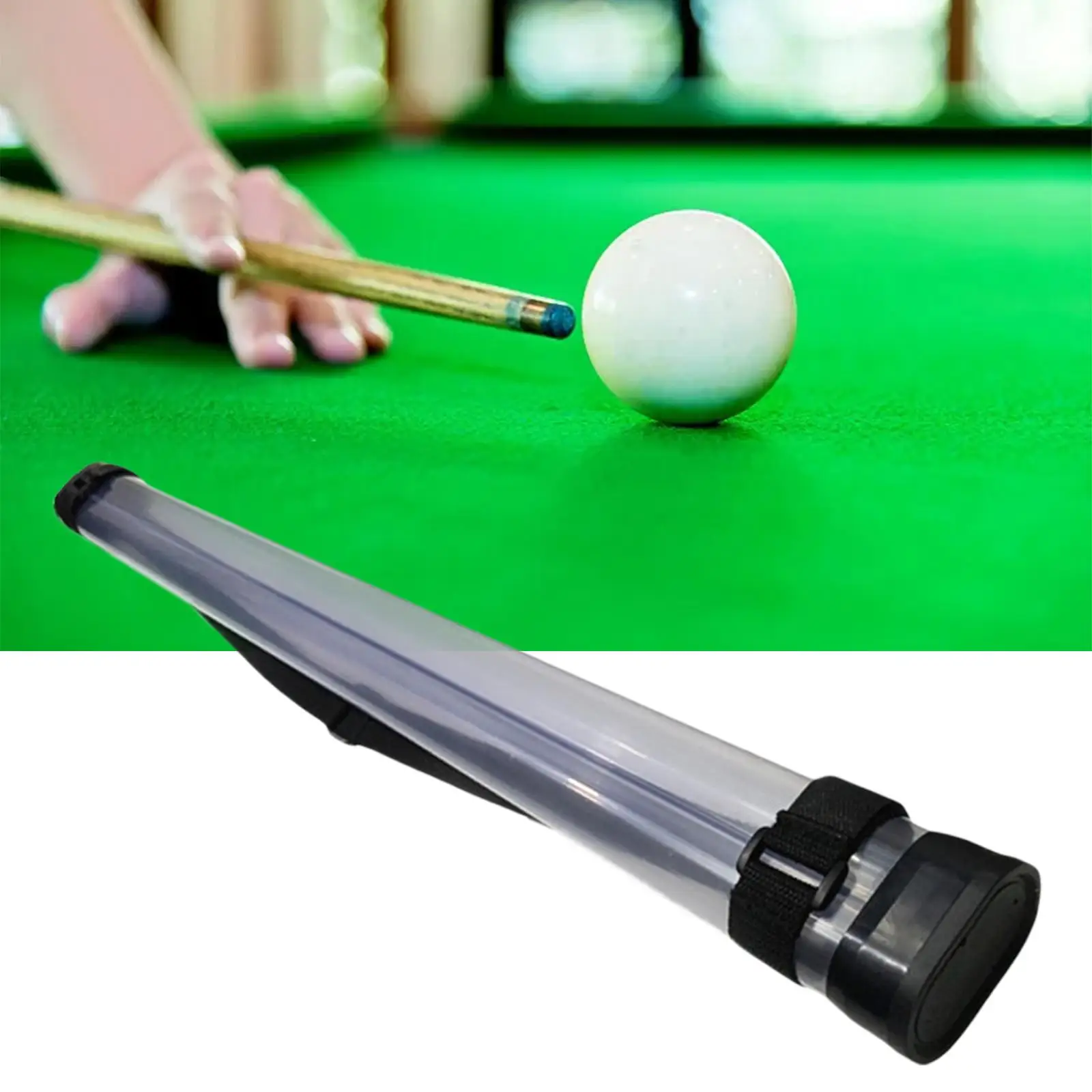 Billiards Pool Cue Case Organizer Professional Billiard Stick Carrying Case