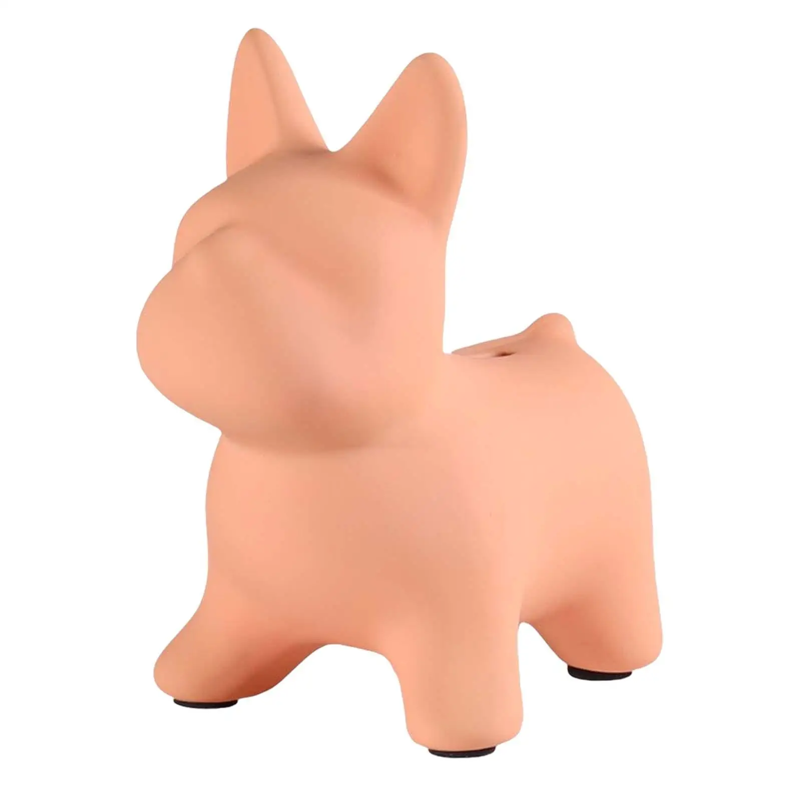 Cute Dog Piggy Bank Statue Coin Bank Collection Container Sculpture Saving Bank for Desk Nursery New Year Gift Decoration Adults