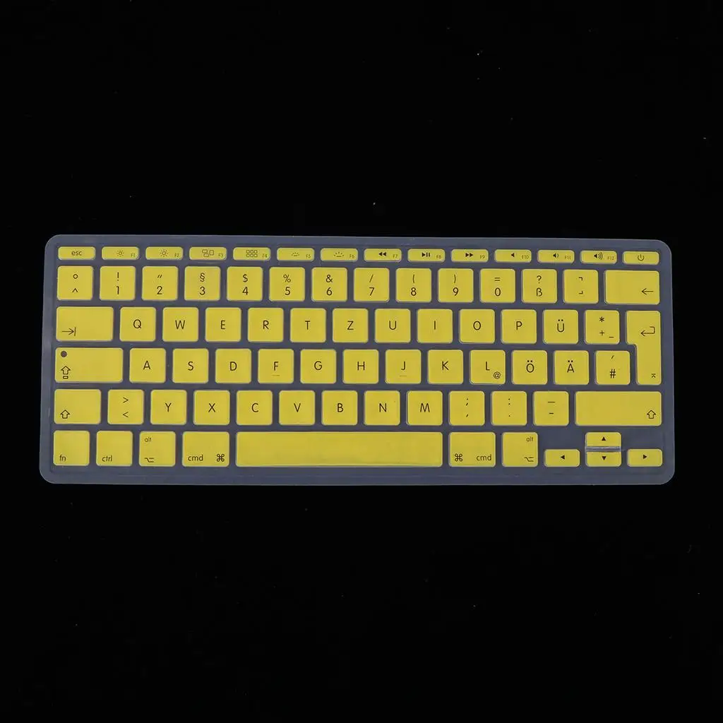 Thin Silicone Keyboard  , German Phonetic European Suitable for 11inch 