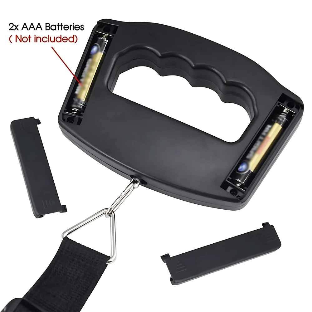 Title 4, 50kg Digital Luggage Scale Portable Suitcase Sc...