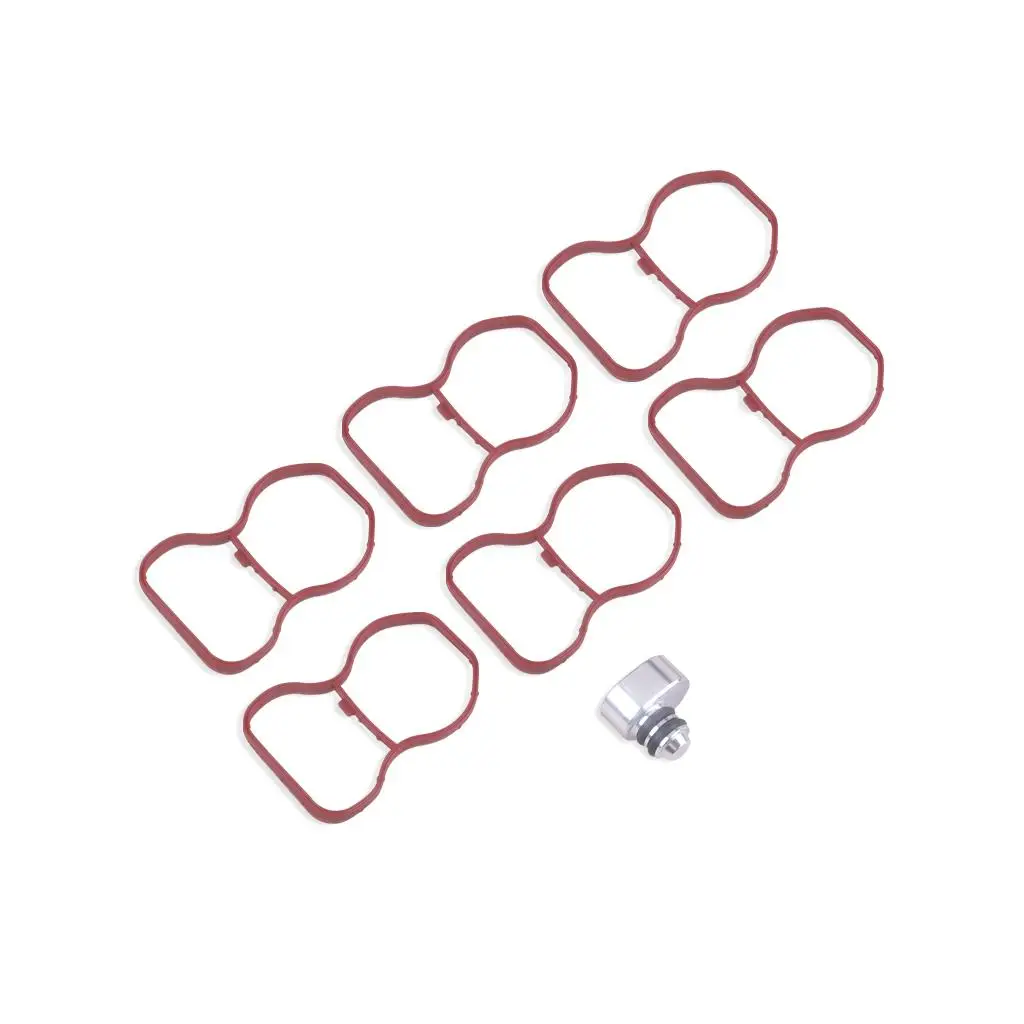 Swirl Blanks Flaps Repair Removel Set with Intake Gaskets for BMW N57 N57S E90 E91 E92 E93 F07 F10