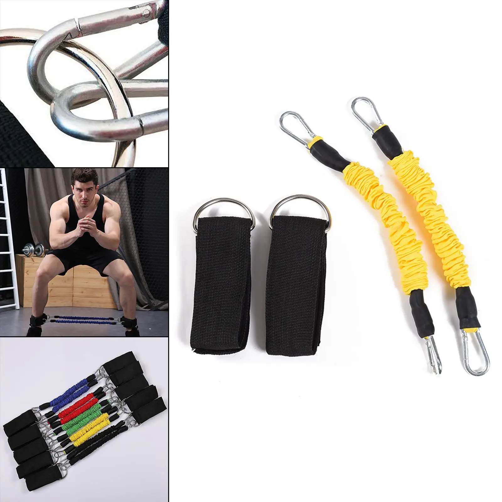 Resistance Bands Set Speed Agility Training Tool  Bands for Working Out