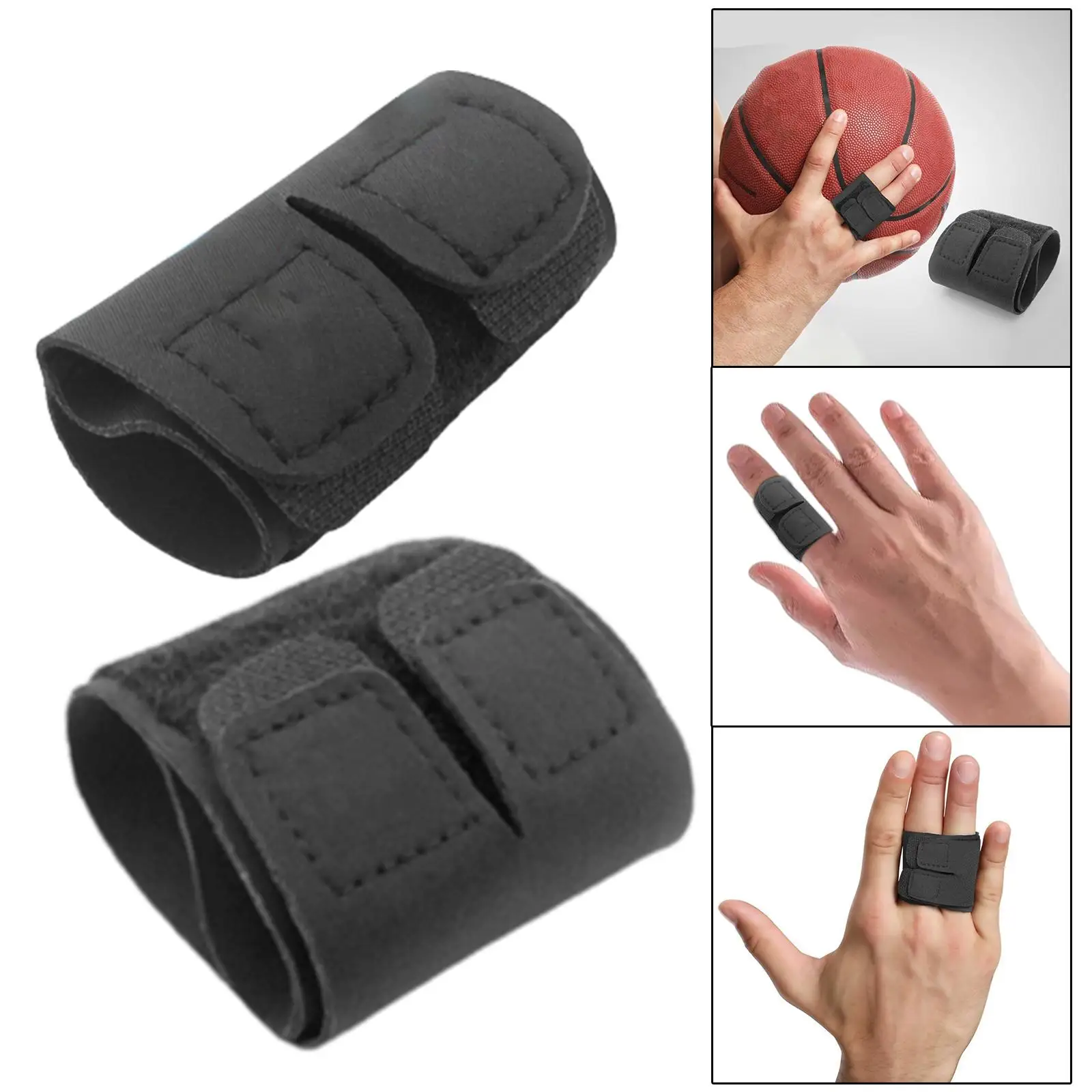 Finger Sleeves Protectors Trigger Finger Splints Finger Splint Support for Badminton Tennis Baseball Basketball Volleyball