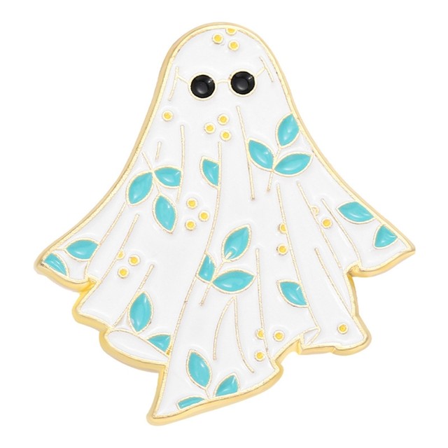 Halloween Horror Fantasma Rosto Gritando Crânio Emblemas Esmalte Pinos  Broche Medalhão para Roupas Lapela Pinos Mochila Decoração Jewel