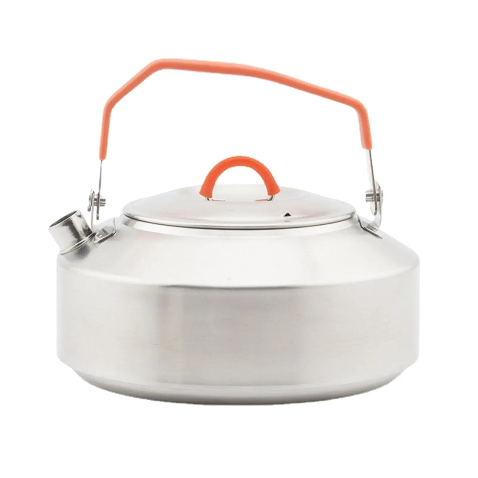 Camping Tea Kettle with Handles Camping Tea Pot for Fishing Backpacking