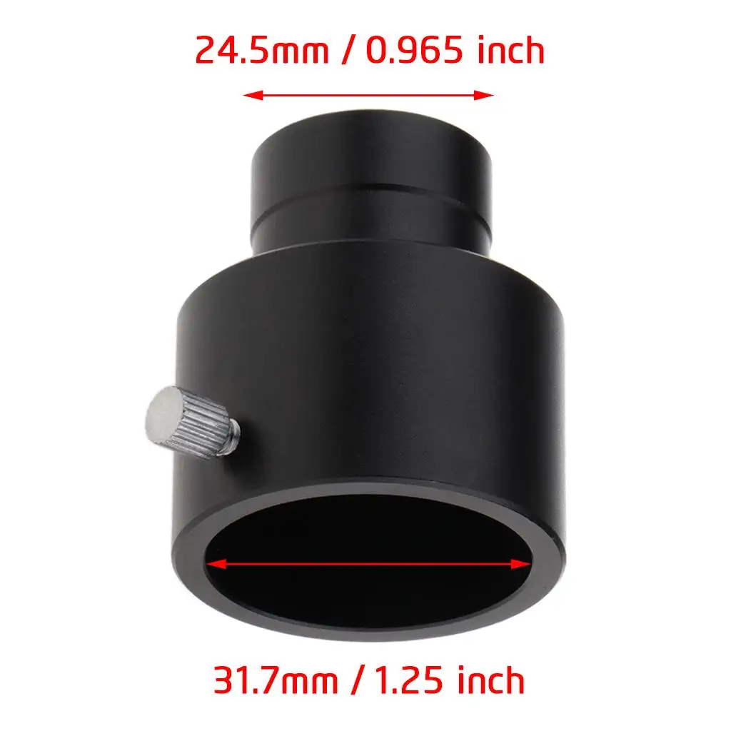 0.965inch to 1.25inch Adapter - Using 1.25`` Accessories on 0.965`` Telescope