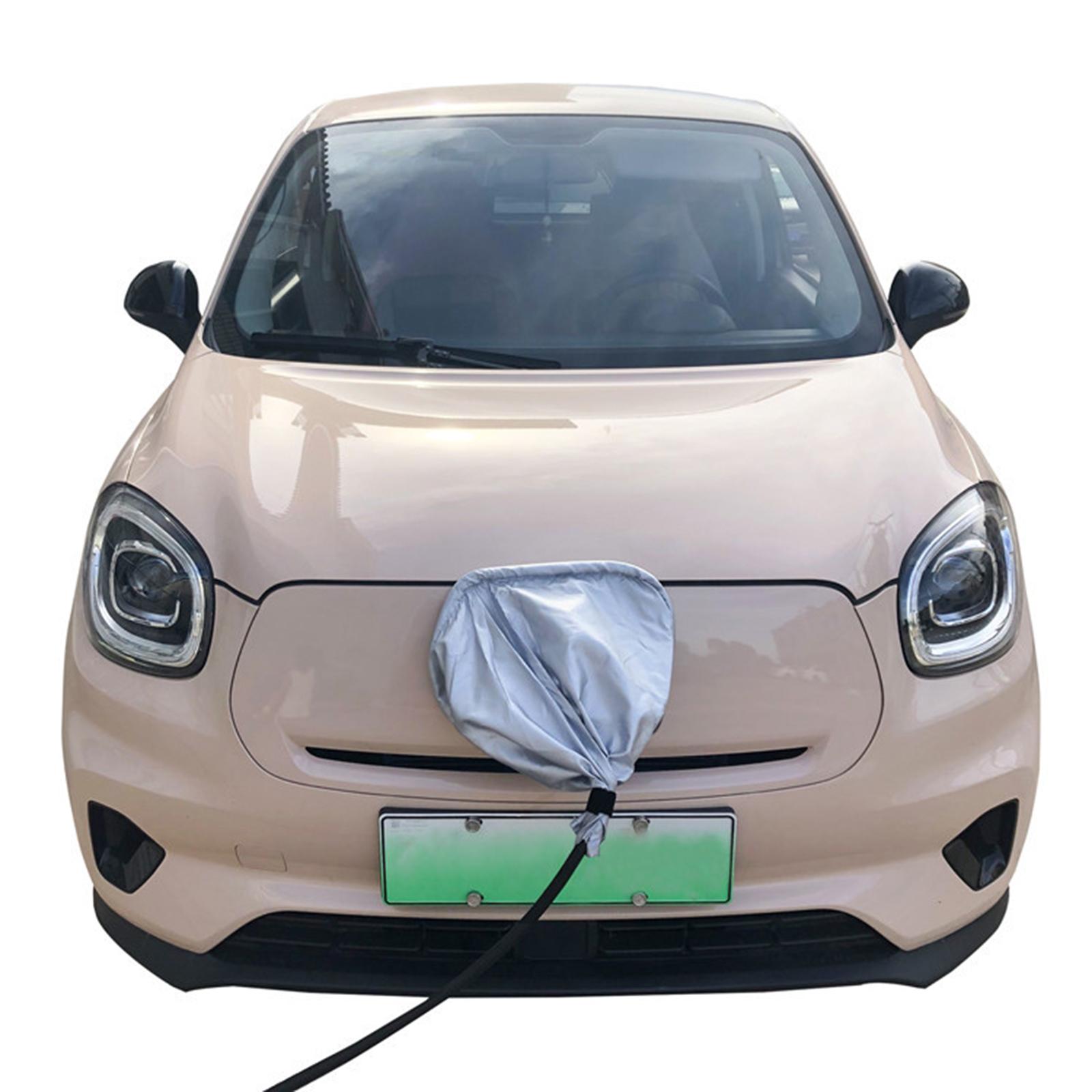 Electric Car Charging Port Dust Cover Practical Durable Easily Install with Adsorption Magnets