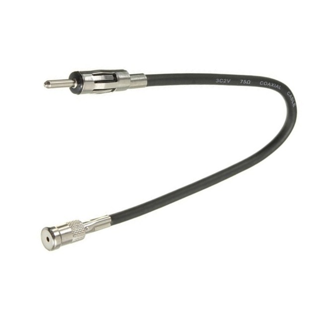 Autoradio Stéréo ISO TO DIN Avec Adaptateur Rallonge d'Antenne - AliExpress