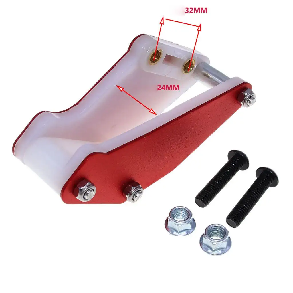 Chain Guide Slider Universal Red for 1125cc Replaces Spare Parts