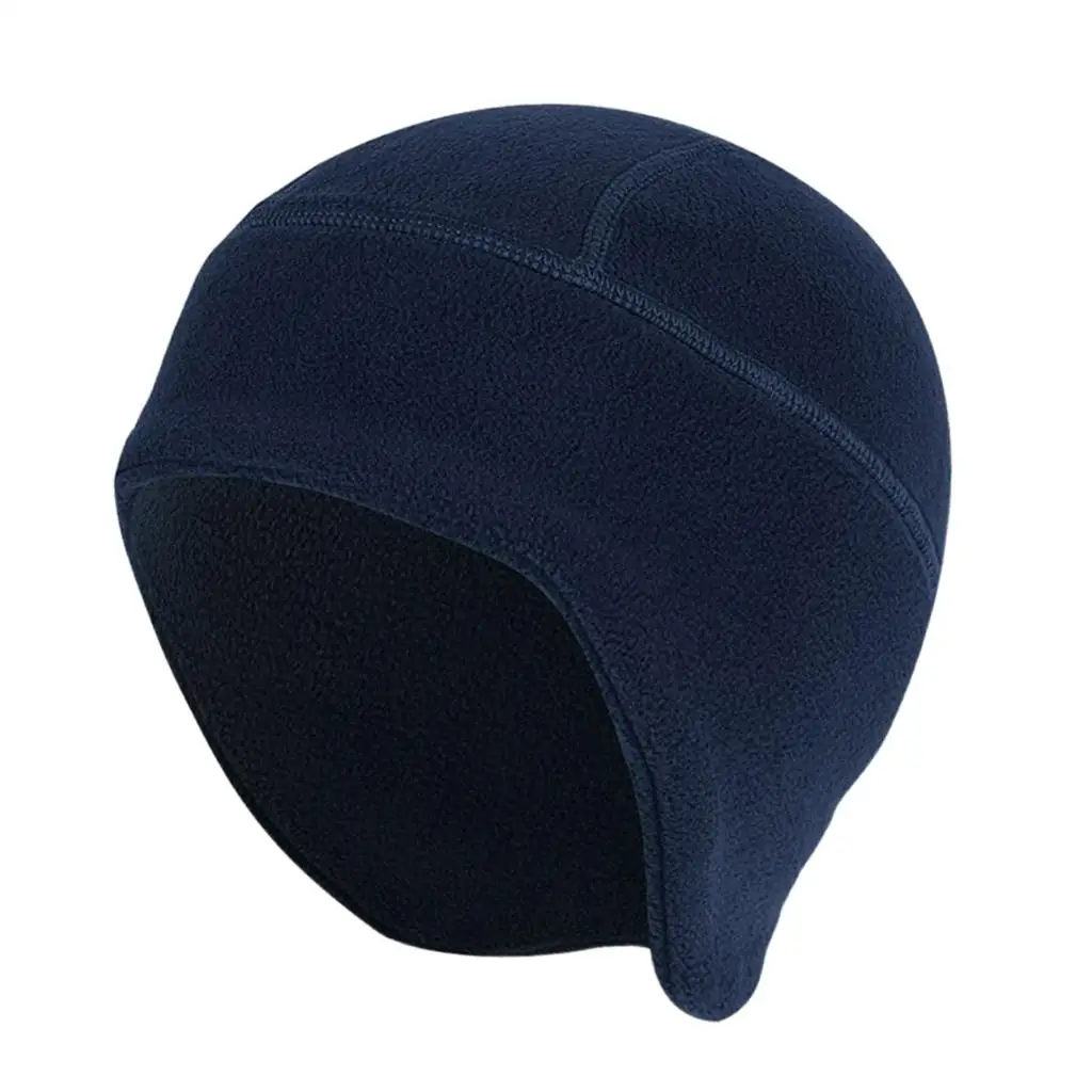 Skull Caps Helmet Liner Polar Fleece Beanie Hats for Running Outdoor Sports Fishing Unisex