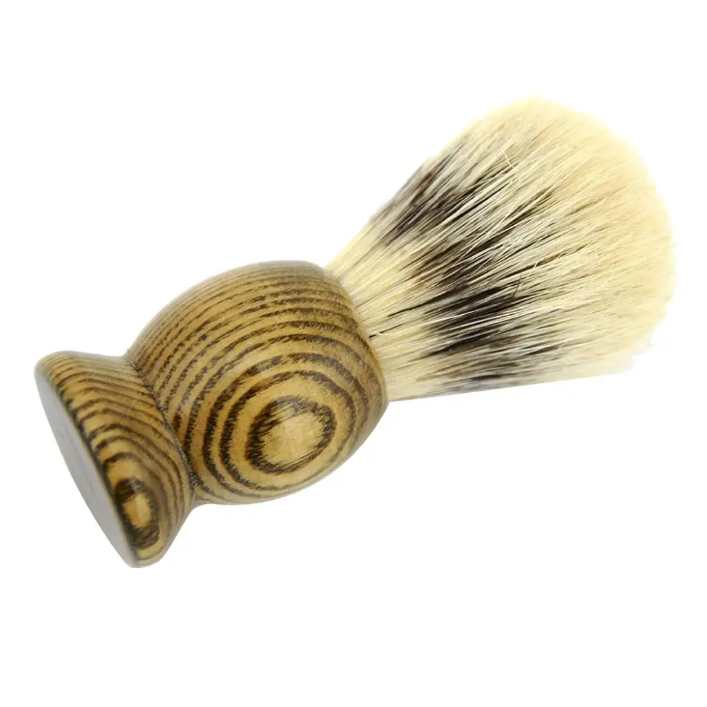 Professional Wooden Bristle Shaving Brush Professional Salon Tool for Men