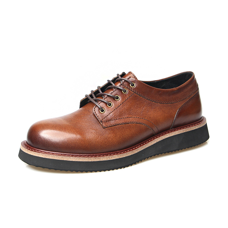 Genuine Leather Men Boots Plus Size 