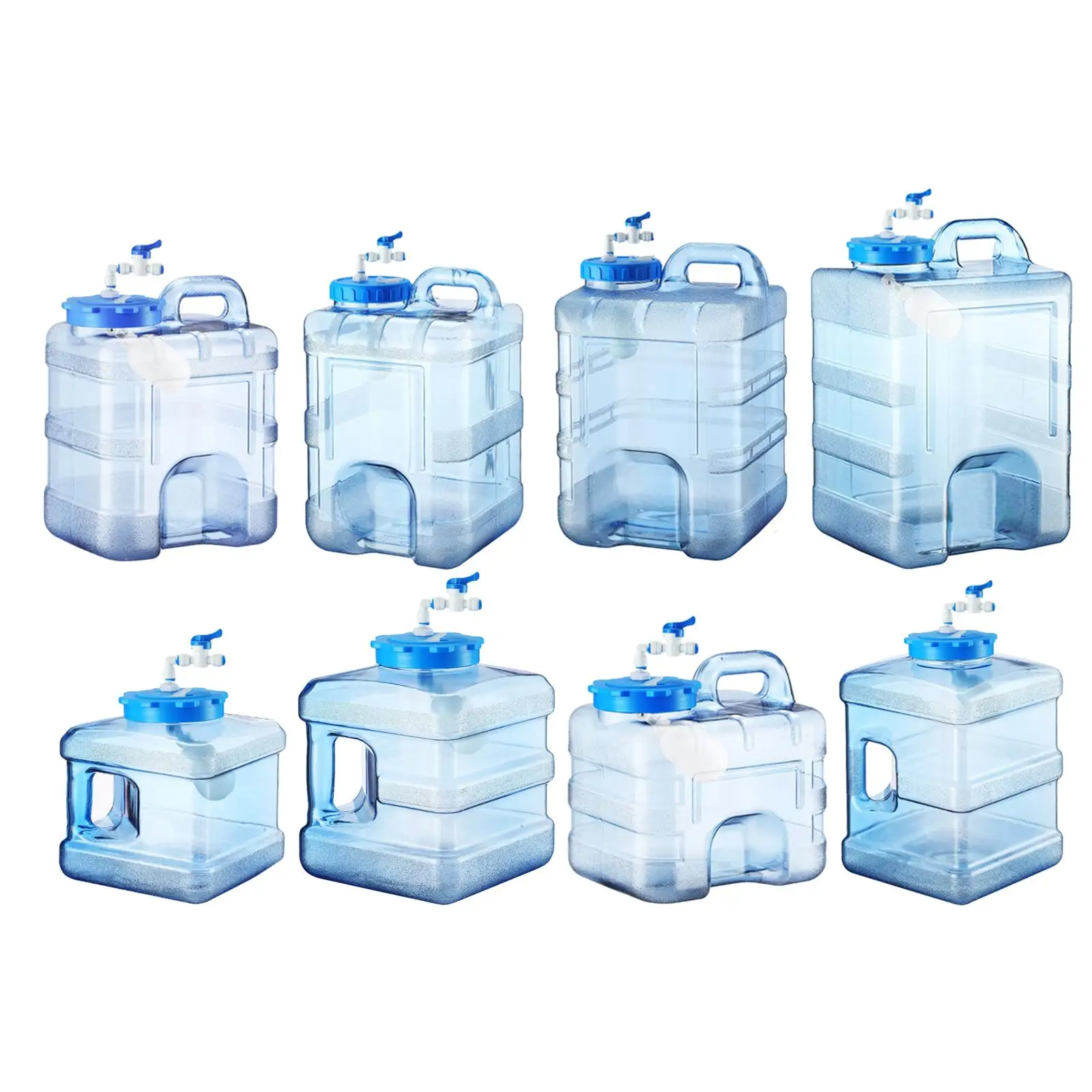 Water Container Multipurpose Water Storage Tank for Water Purifier Portable Water Bottle Carrier for Picnic Household Survival