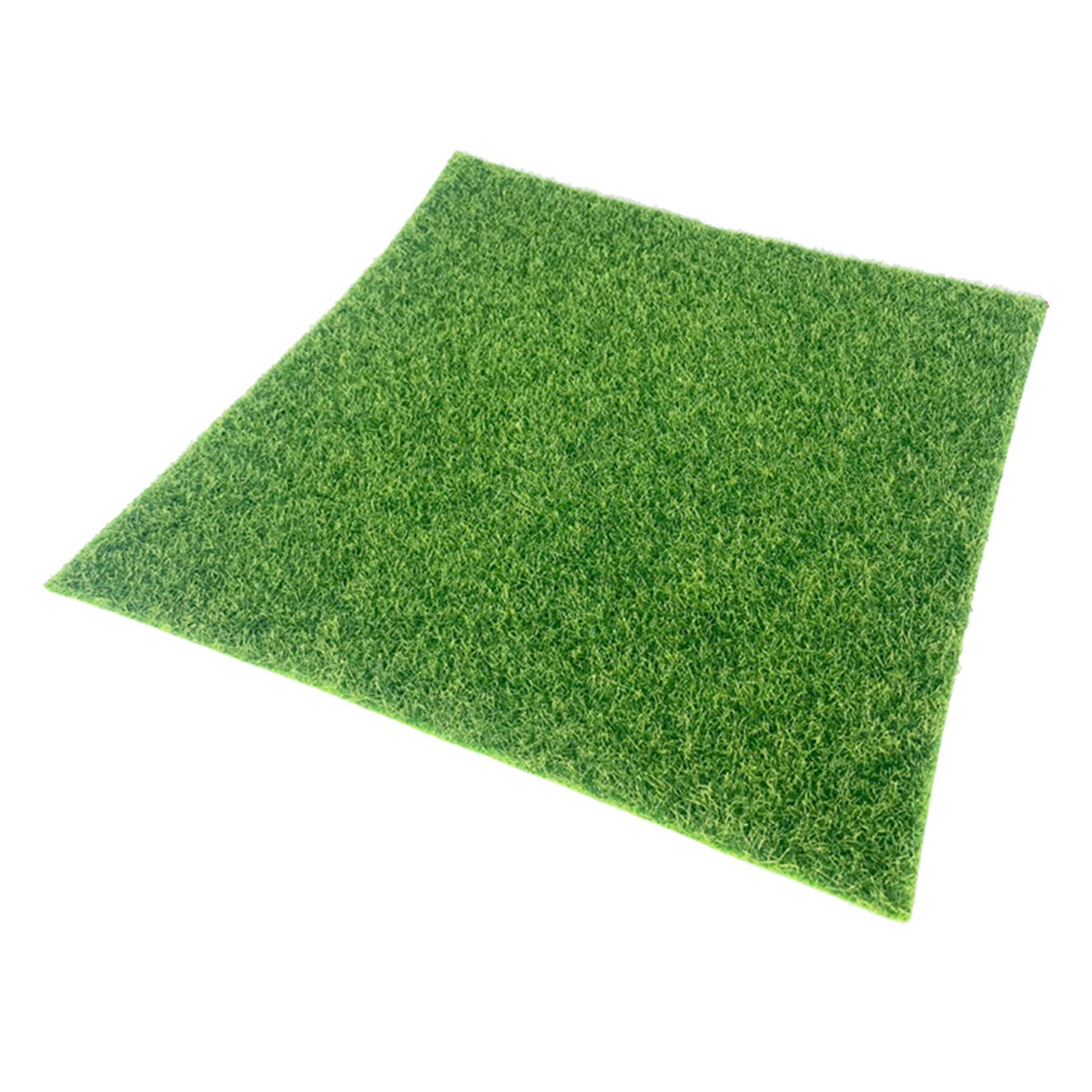 Fake Grass Mat Dogs training Area Carpet Turf Lawn for Sand Table Patio DIY Micro Landscape Balcony Decor