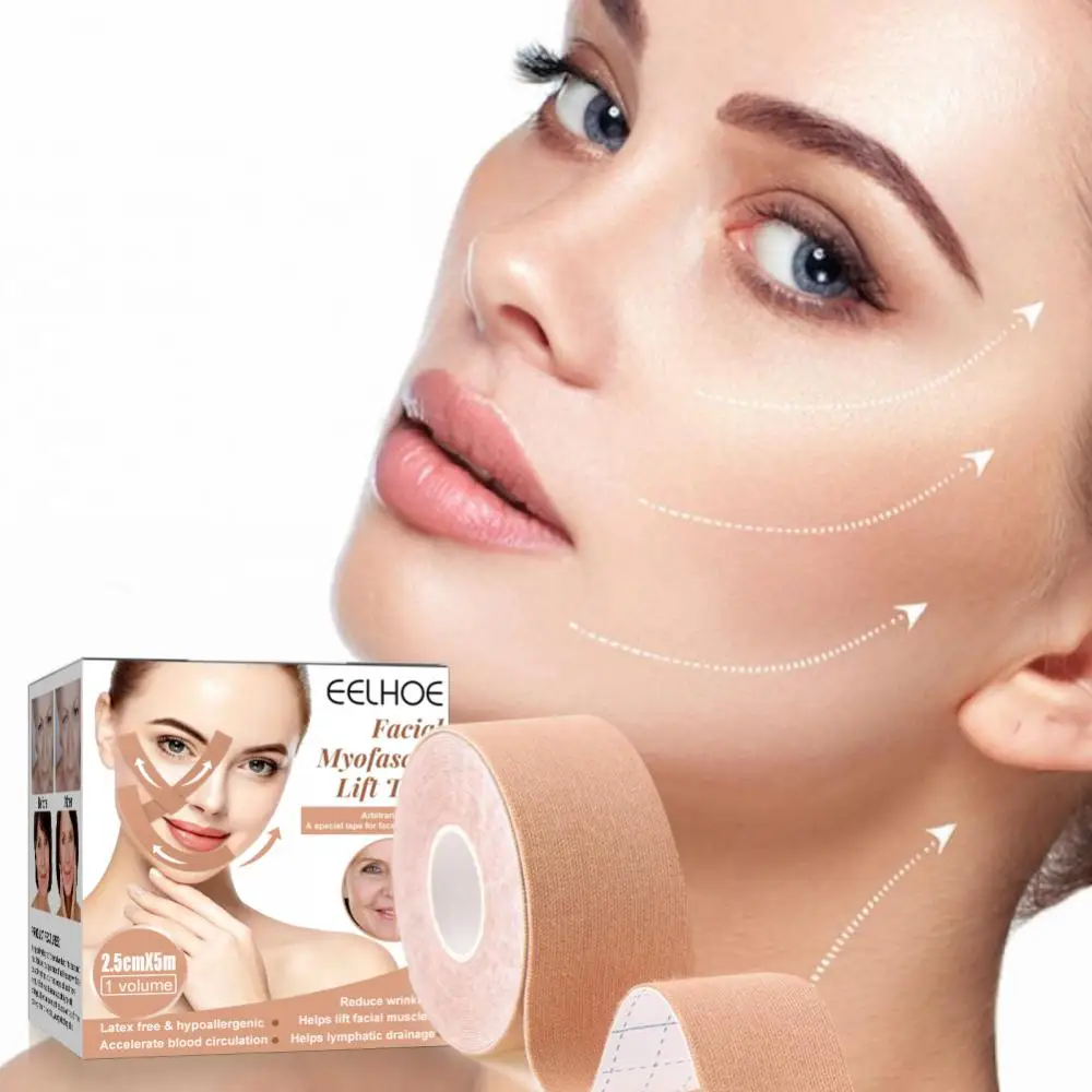 Best Choices: 5m=1 Volume Face Lift Tape Line Wrinkle Sagging V-Shape Line Neck Eyes Face Lift Tape Facail Lift Tools Fast Chin Adhesive Ultimate Guide